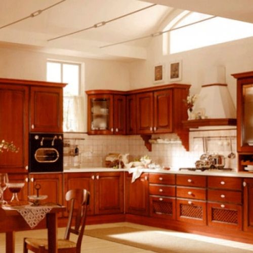 cocinas de madera en Madrid